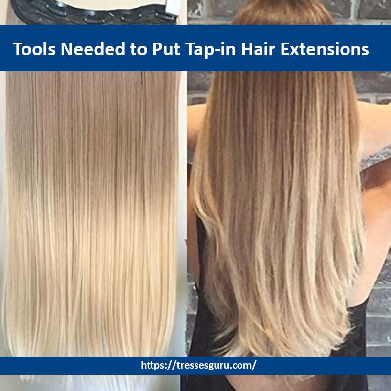 How to Put Tape in Hair Extensions | Step-by-Step Guide – Tresses Guru