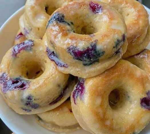 Lemon Blueberry Donuts – 1 W/W Smart Point!