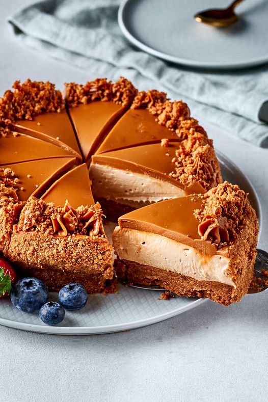 Home Made 4 Points Biscoff Cheesecake