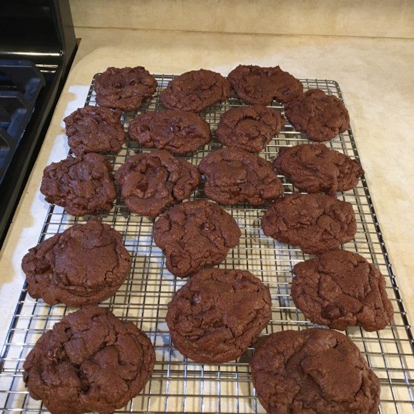 One-Point Sugar-Free Chewy Chocolate Cookies
