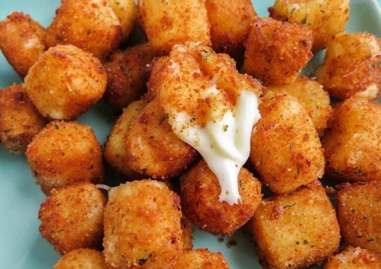 QUICK FRIED CHEESE BITES