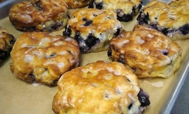 Home Made Blueberry Biscuits