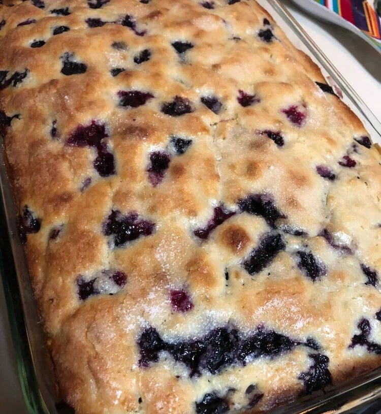 Blueberry Buttermilk Breakfast Cake