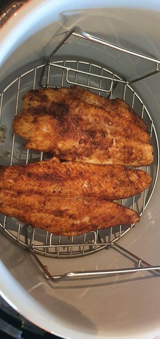 Homemade fish fillet