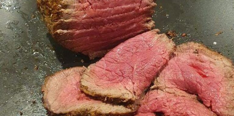 5 mins for the best air fryer roast beef