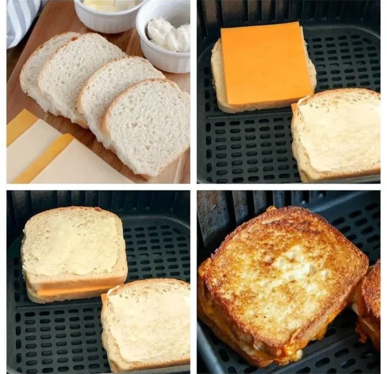 Air Fryer Grilled Cheese Sandwiches