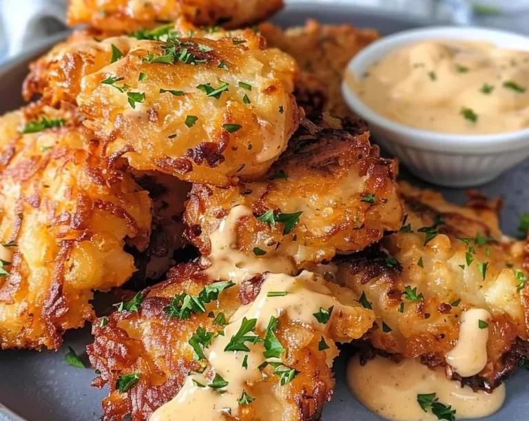 Air Fryer Cheesy Chicken Fritters: A Crispy and Flavorful Delight