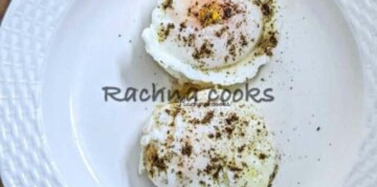 Air fryer Poached Eggs