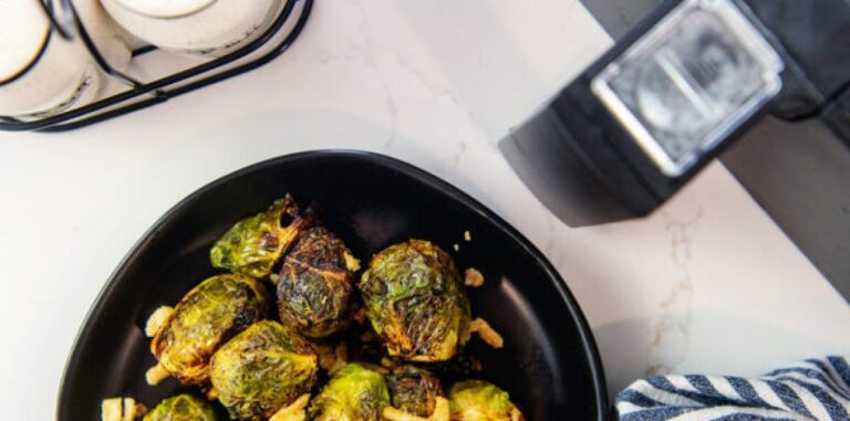 THE BEST Air Fryer Brussels Sprouts