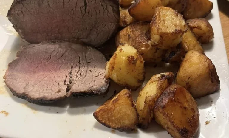 Beef joint & roast potatoes