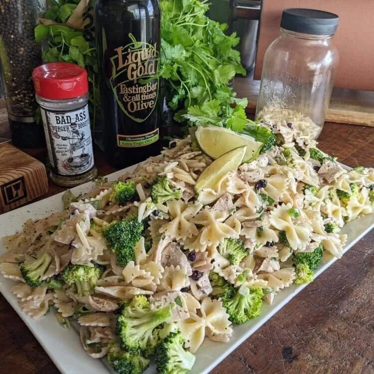 Home Made Chicken & Broccoli Pasta Salad