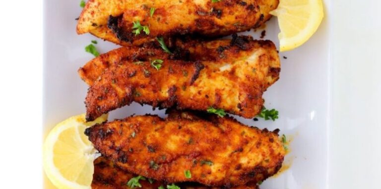 AIR FRYER NAKED CHICKEN TENDERS –NO BREADING