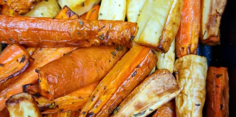 Perfectly Crispy Air Fryer Carrots and Parsnips