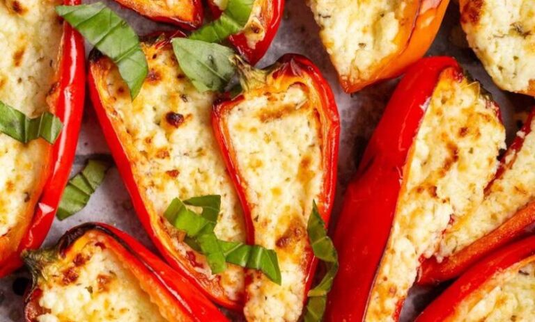 air fryer whole mini peppers