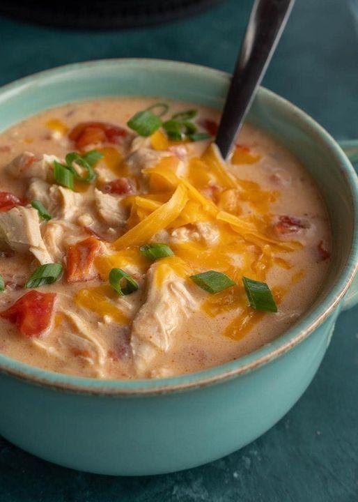 Cheesy Rotel Soup Recipe