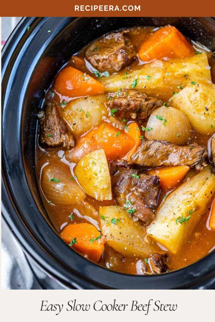 Easy Slow Cooker Beef Stew – Tresses Guru