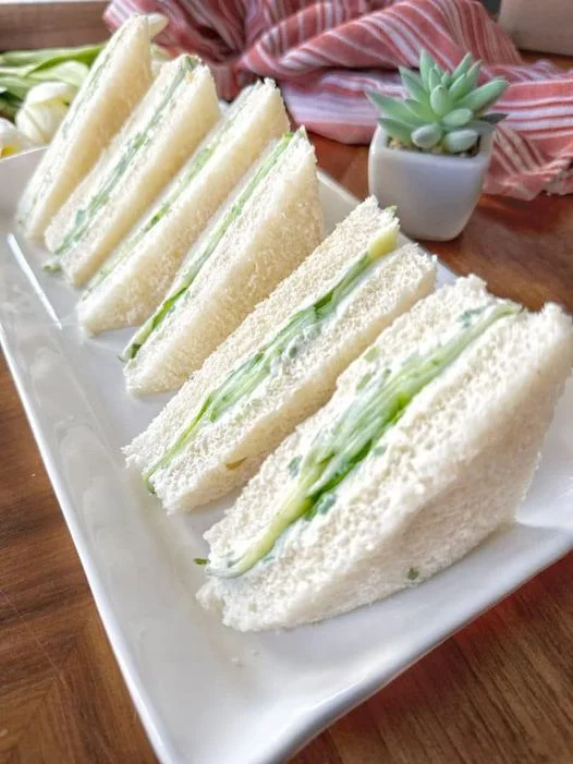 Home Made Cucumber Sandwiches