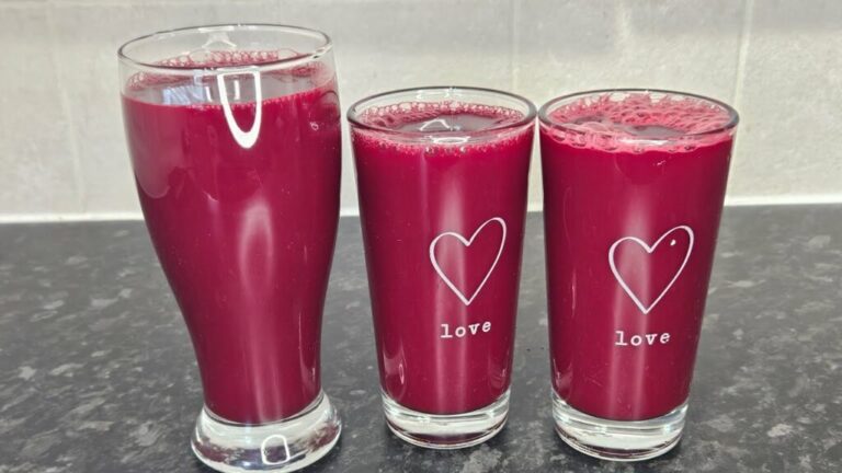 How to Make Beetroot Juice for Long Life Health Benefits