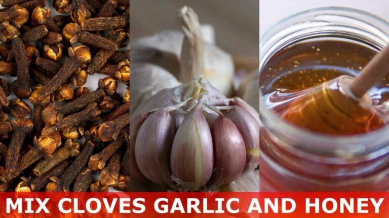 Mix Cloves, Garlic, and Honey and You Will Thank Me