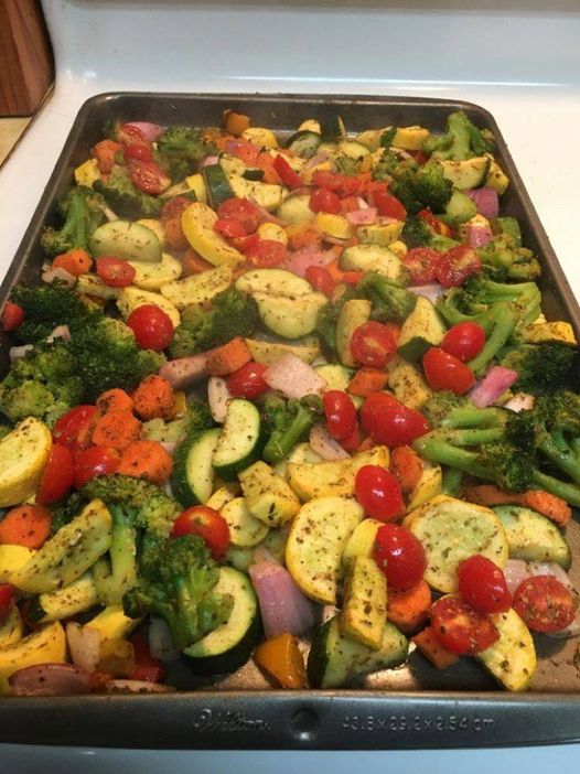 Roasted Vegetable Medley with Italian Seasoning