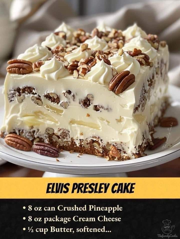 Elvis Presley Sheet Cake