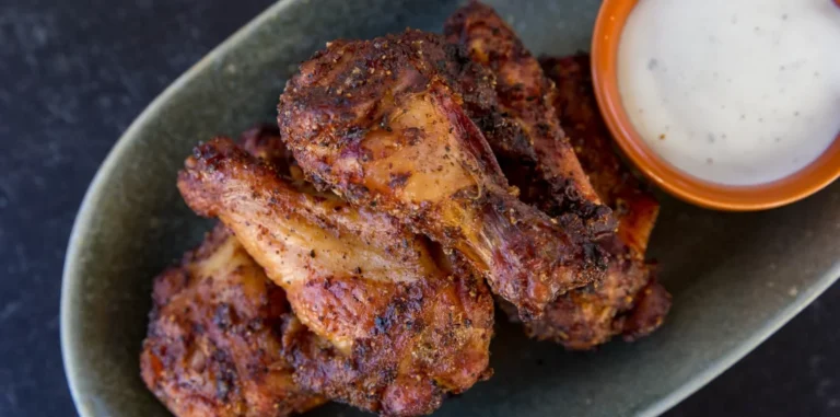 Smoked Air Fryer Chicken Wings