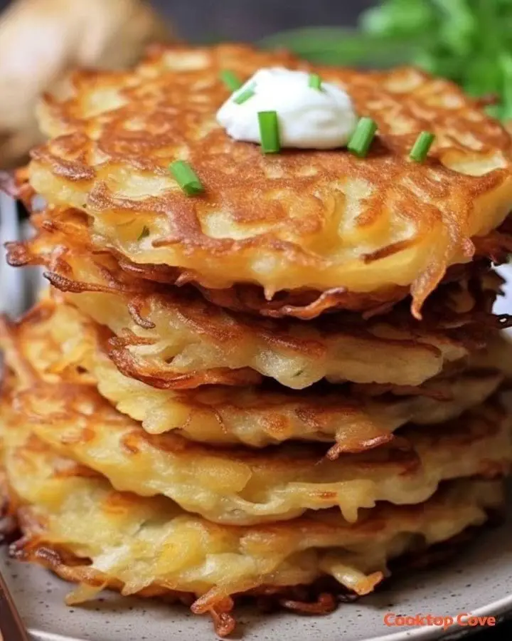 German potato pancakes Recipe