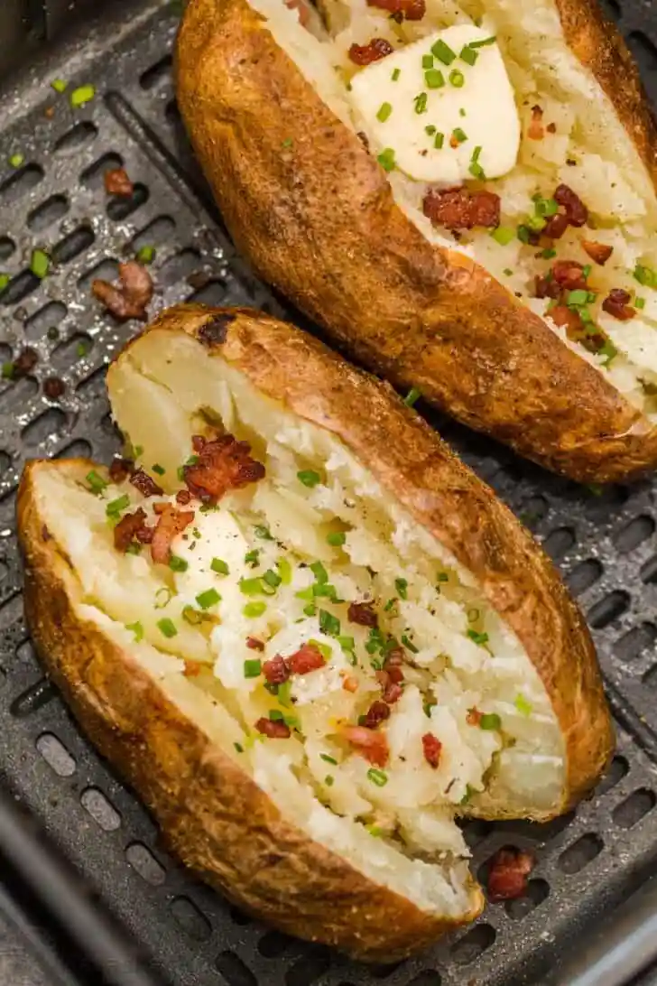 Easiest Air-Fryer Baked Potato Recipe