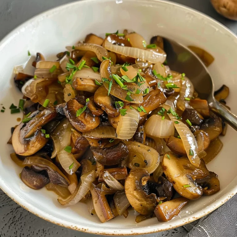 How to Make Sauteed Mushrooms and Onions