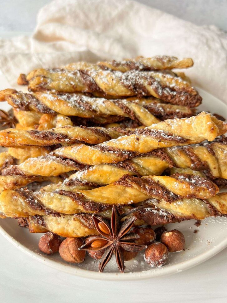 ALL RECIPES, Puff Pastry Nutella Twists