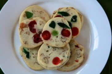 Air Fryer Fruitcake Cookies