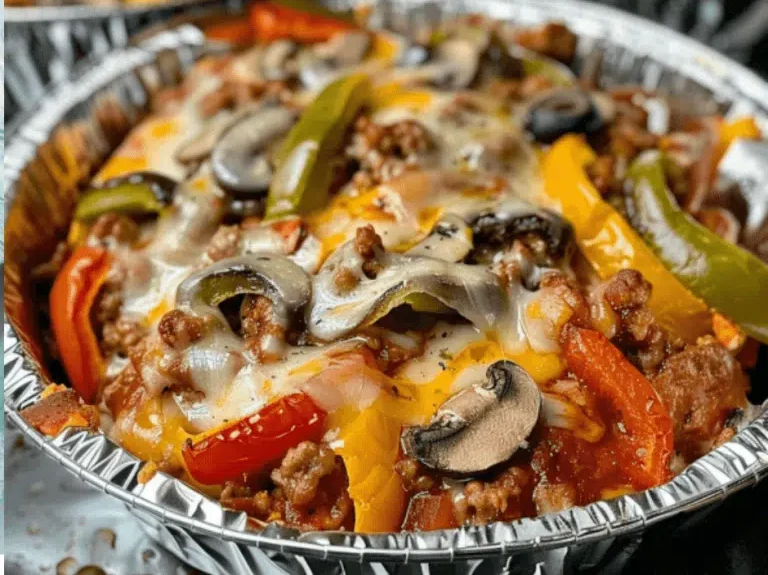 Keto Crust-less Pizza Bowl Recipe