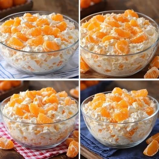 Classic Mandarin Orange Fluff Salad