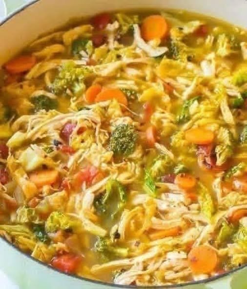 Healthy Chicken and Vegetable Soup