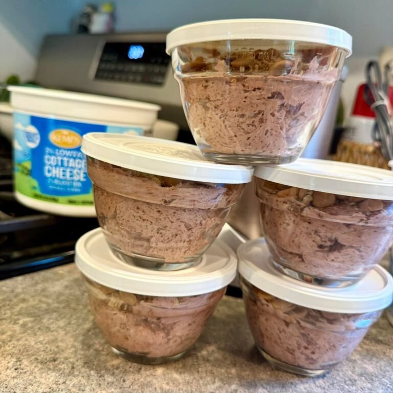 High-Protein Chocolate Cottage Cheese Mousse